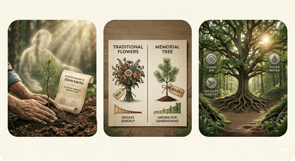 Memorial Tree Planting Costs & Benefits | A Living Tribute