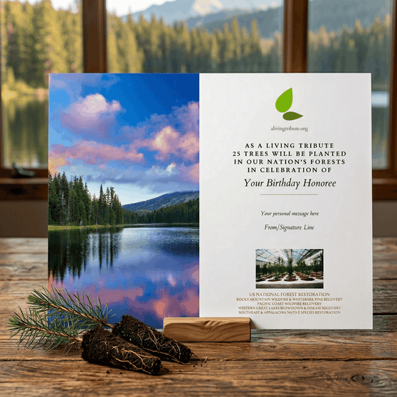 Plant-a-Tree Birthday Card
